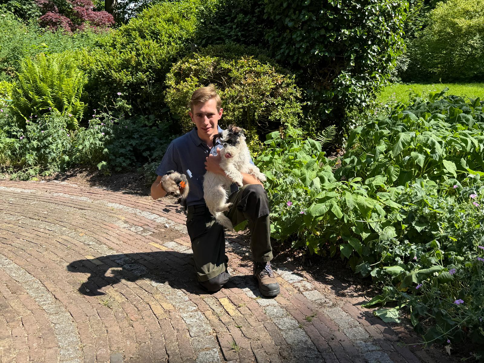 Ratcatchers met werkhond en fret